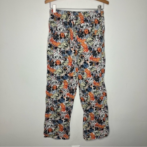 Disney parks pajama pants size small Mickey Mouse Donald Duck Pluto - Picture 6 of 8